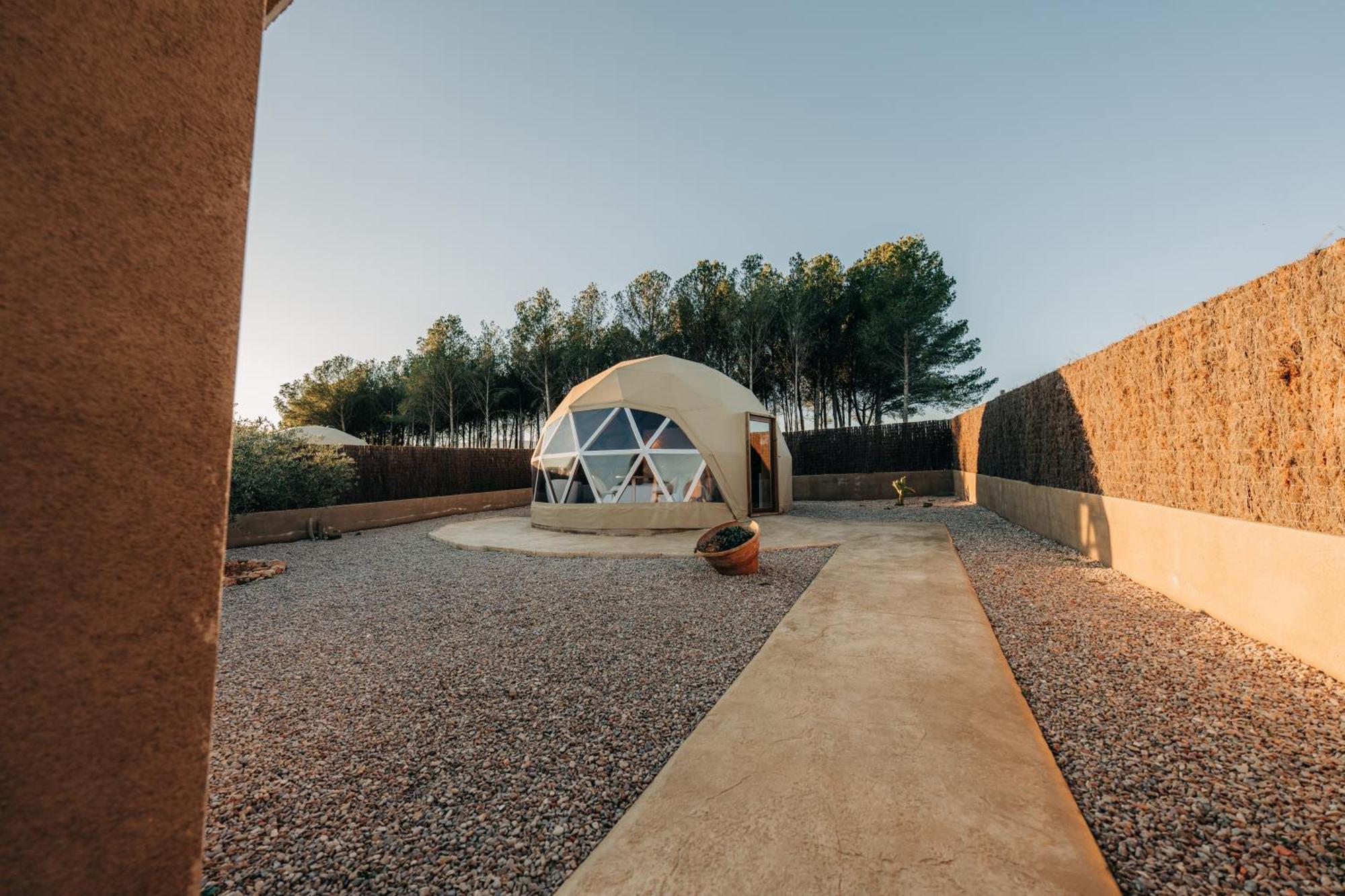 El Moli Glamping Hotel Adzaneta Exterior foto