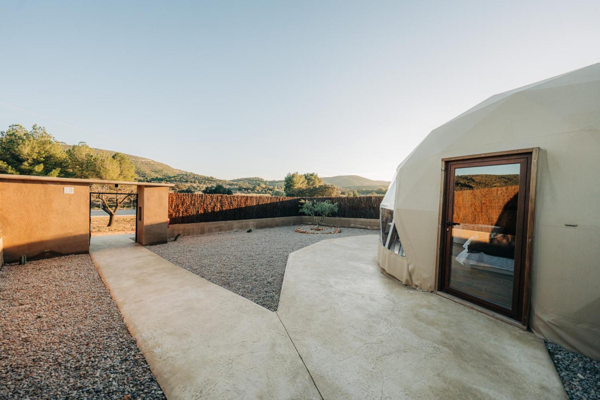 El Moli Glamping Hotel Adzaneta Exterior foto
